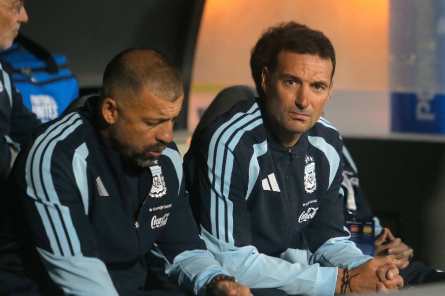Lionel Scaloni en la Selección Argentina