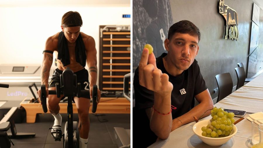 Paulo Dybala y Oriana Sabatini