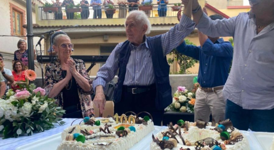 Peppino Mazzullo cumplió 100 años