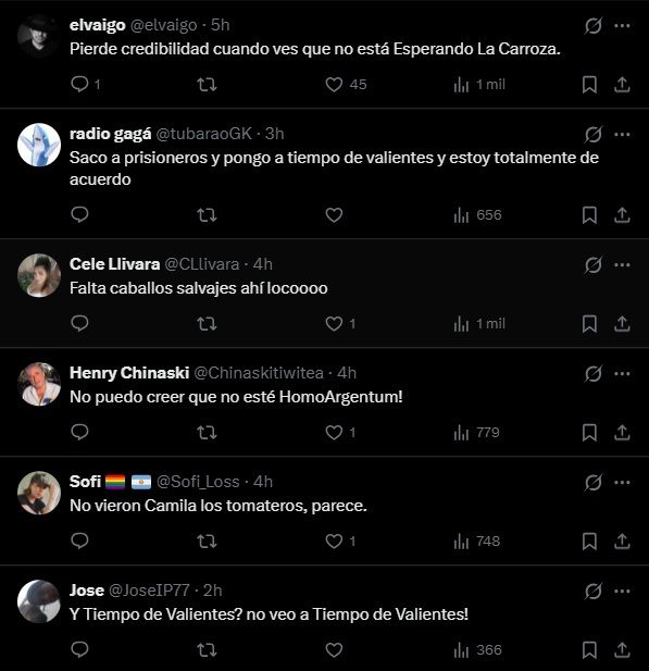Polemica en redes por el cine argentino