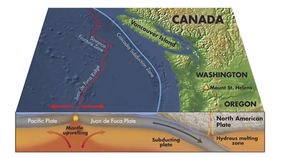 Qué es la falla de Cascadia y por qué los científicos alertan sobre un posible megaterremoto