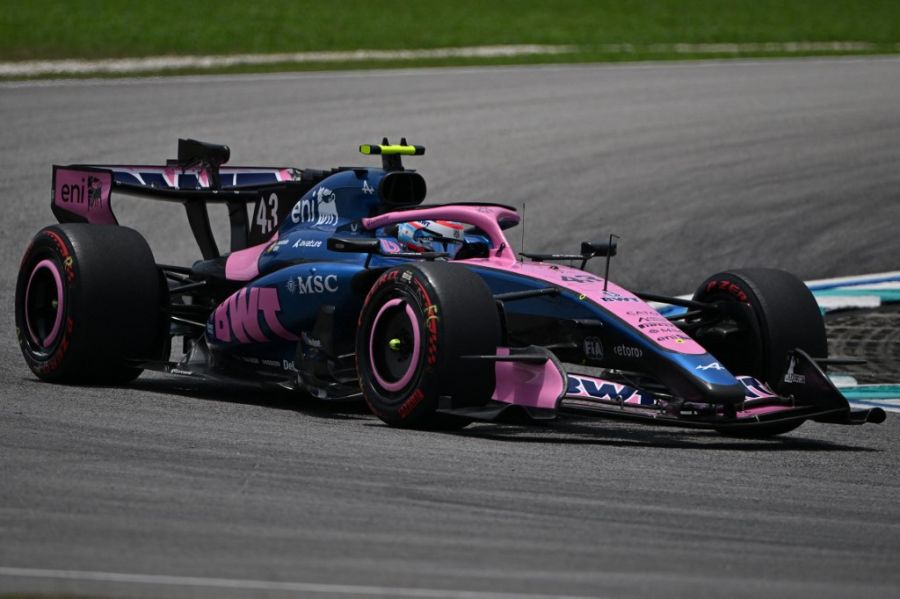 Franco Colapinto en Sepang