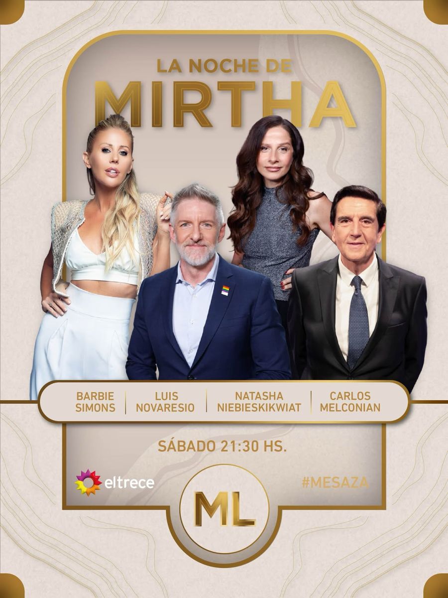 Los invitados de la mesa de Mirtha Legrand