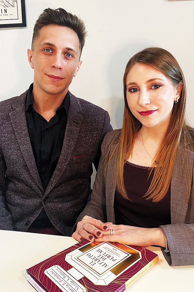 Patricia Fernández y Nicolás Trabucco