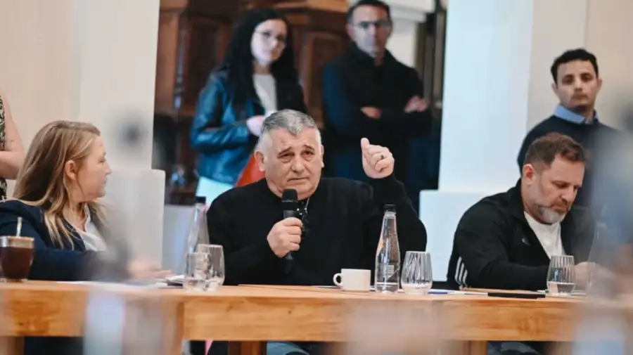 Sergio Uñac y Máximo Kirchner en San Juan 02102026