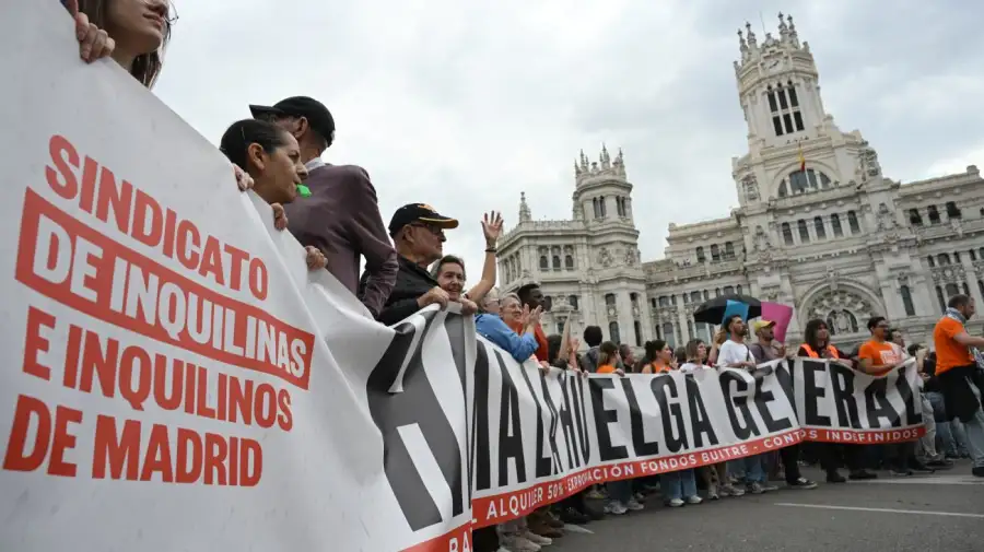 Protestas por la vivienda - Madrid, España