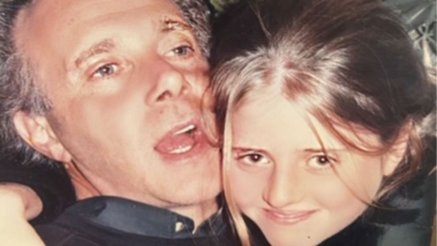 Barbie Simons y su padre Leonardo
