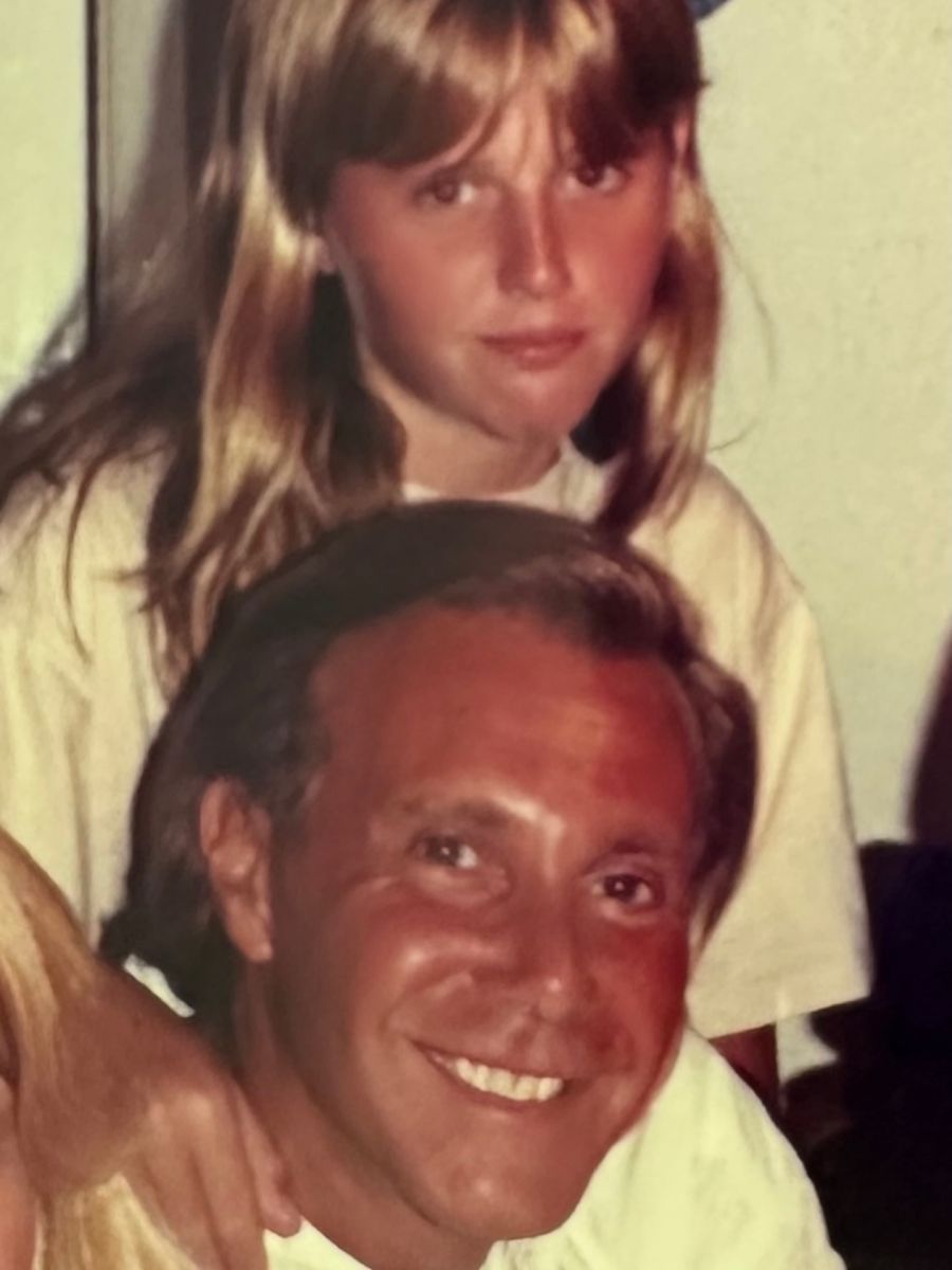 Barbie Simons y su padre Leonardo