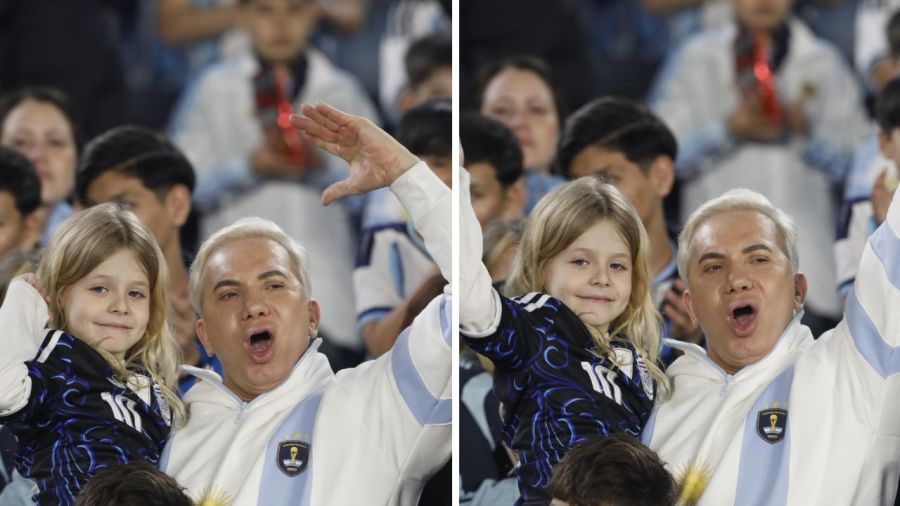 Flavio Mendoza y su hijo Dionisio