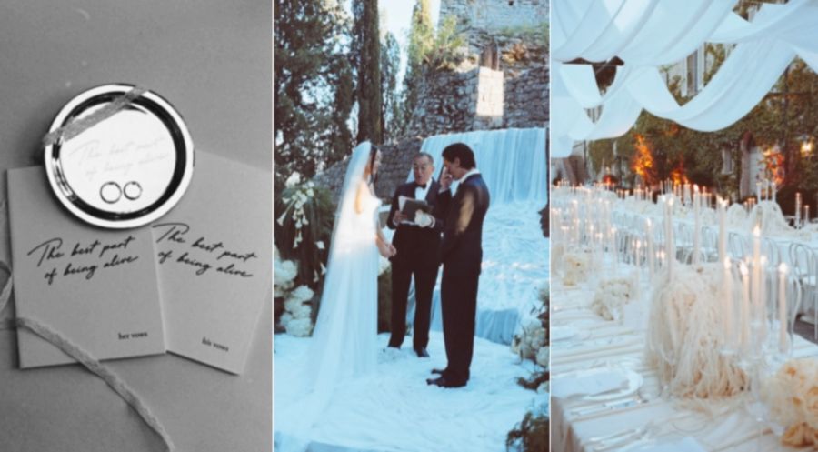 Casamiento de Damiano David y Dove Cameron