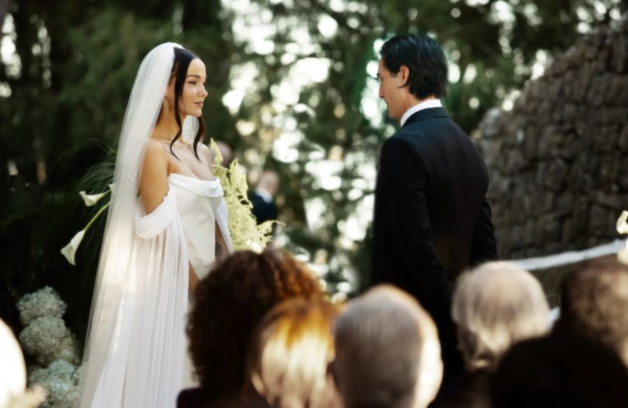 Casamiento de Damiano David y Dove Cameron 