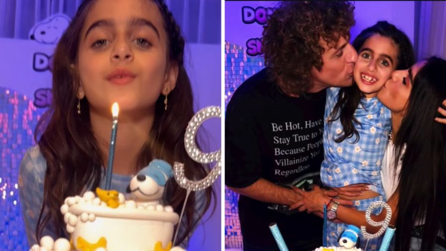 Cumpleaños de Donna, la hija de Gabriela Sari y Rulo Schijman