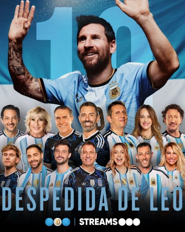 Despedida de Lione lMessi de la Selección Argentina
