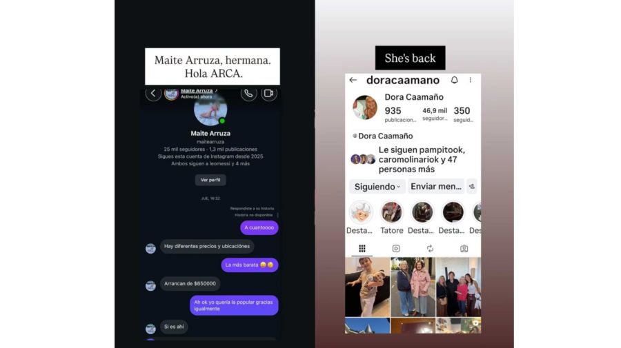 Escrache a la hermana y a la mamá de Yanina Latorre