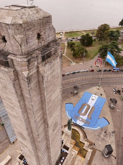 Homenaje a Messi en Rosario 