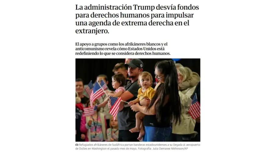 Investigación de The Guardian sobre el supuesto financiamiento estadounidense a organizaciones brasileñas