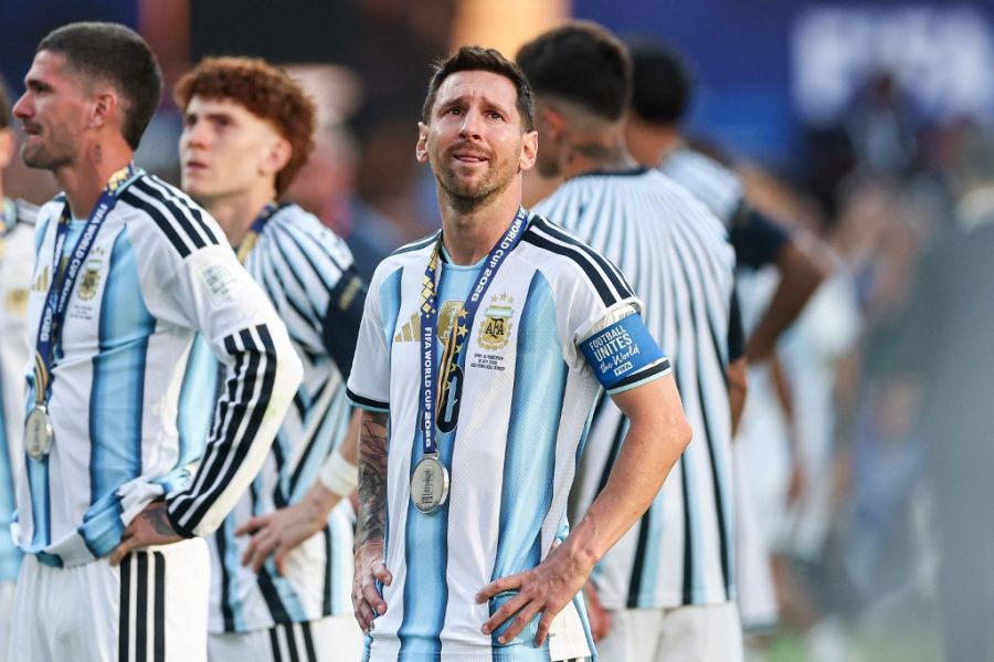 Lionel Messi con la Selección Argentina en Miami