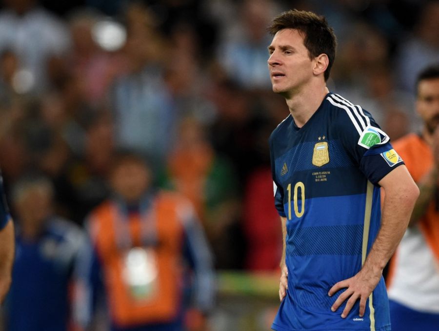 Lionel Messi con la Selección Argentina en Miami