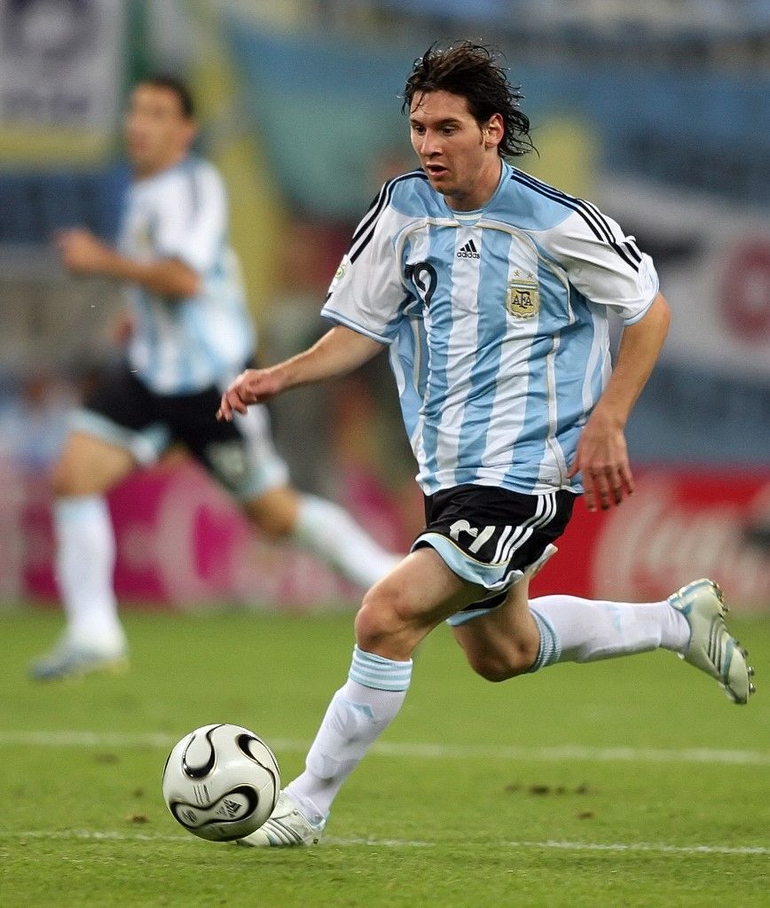 Lionel Messi con la Selección Argentina en Miami