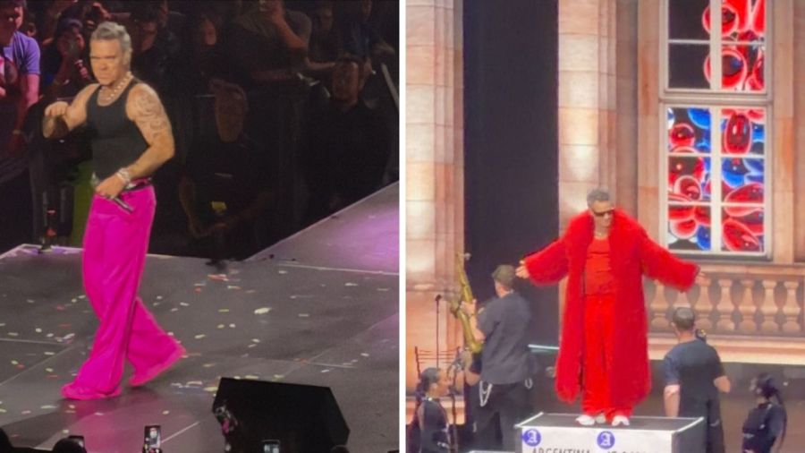 María Belén Ludueña, Jorge Macri, Robbie Williams