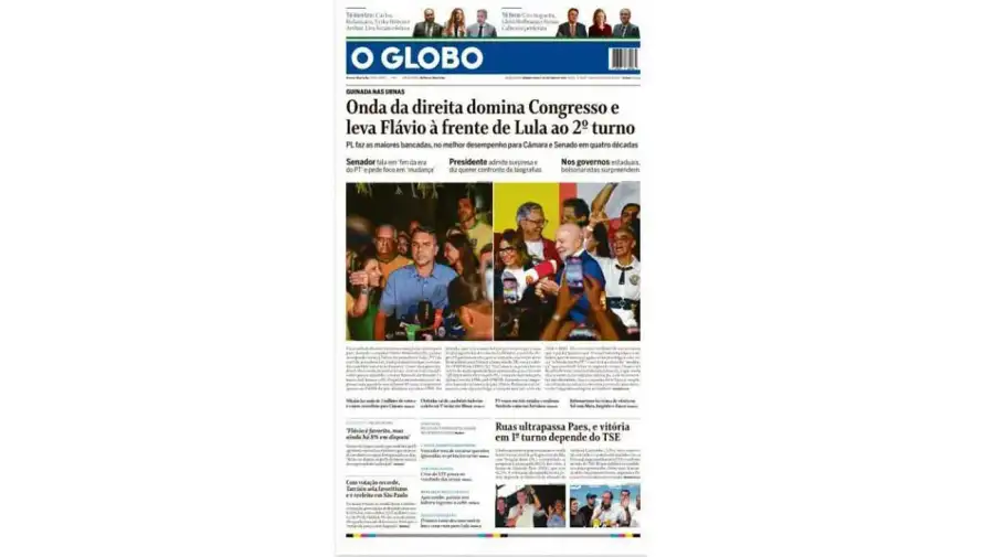 O globo Bolsonaro Lula