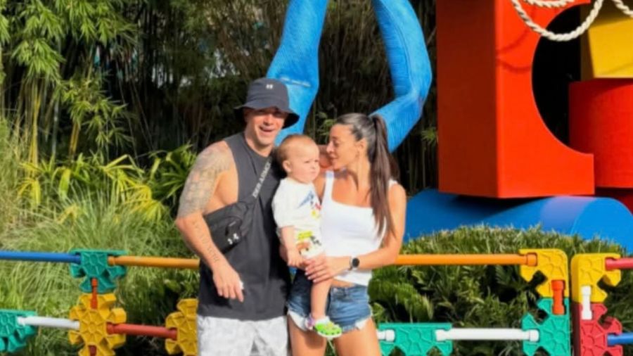 Sol Pérez y Guido Mazzoni compartieron las postales del primer viaje de su hijo Marco