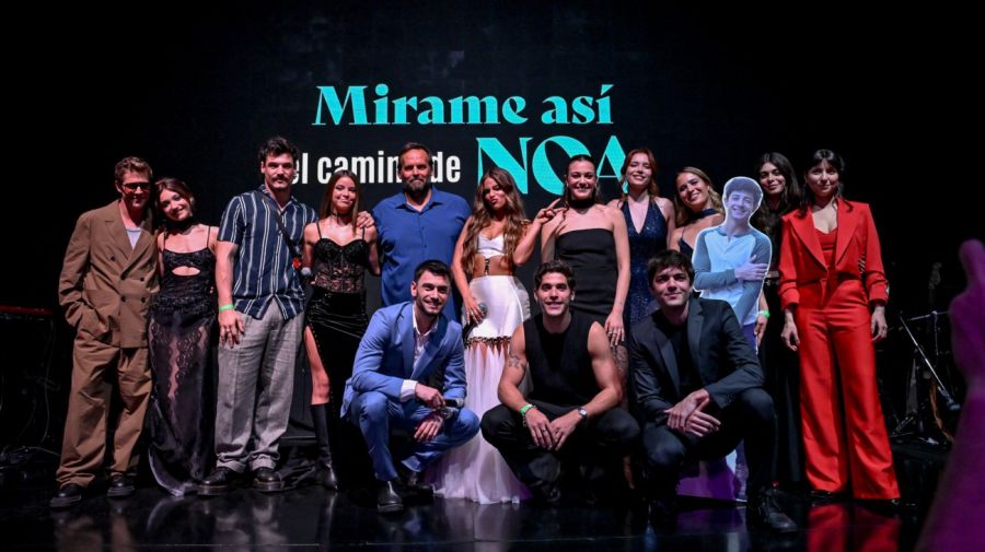 Así fue la presentación de Mirame así, el camino de Noa