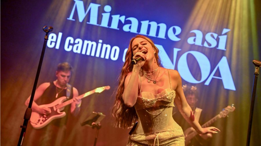 Así fue la presentación de Mirame así, el camino de Noa