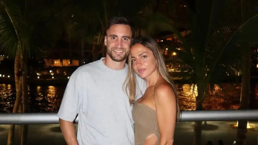 Caro Calvagni y Nicolás Tagliafico 