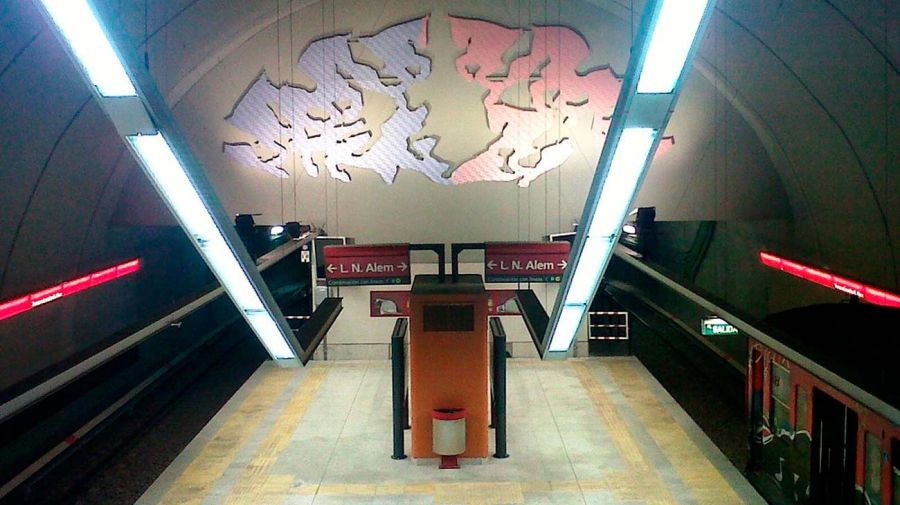 Estación Juan Manuel de Rosas Línea B