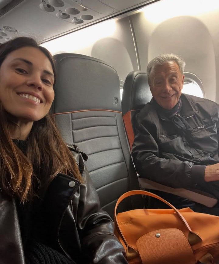 Juan Alberto Mateyko y su hija Rosa María