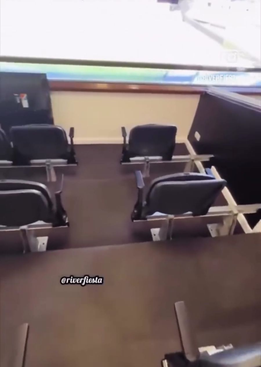 Messi palco