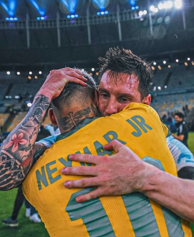 Neymar Jr. y Lionel Messi