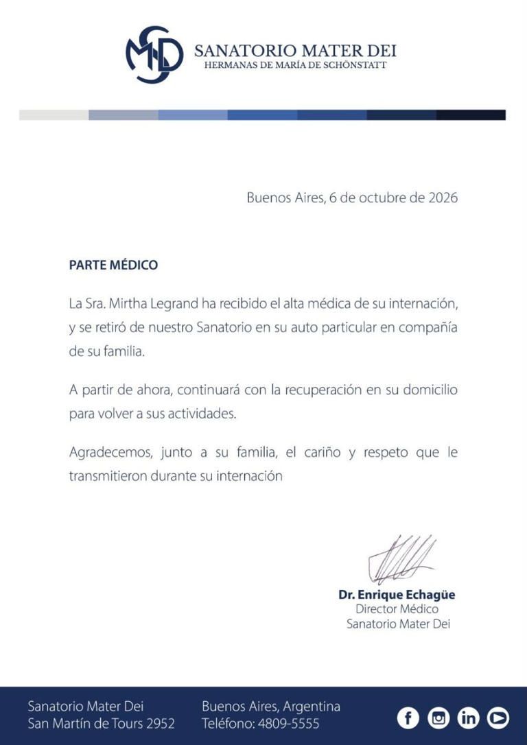 Alta de Mirtha Legrand
