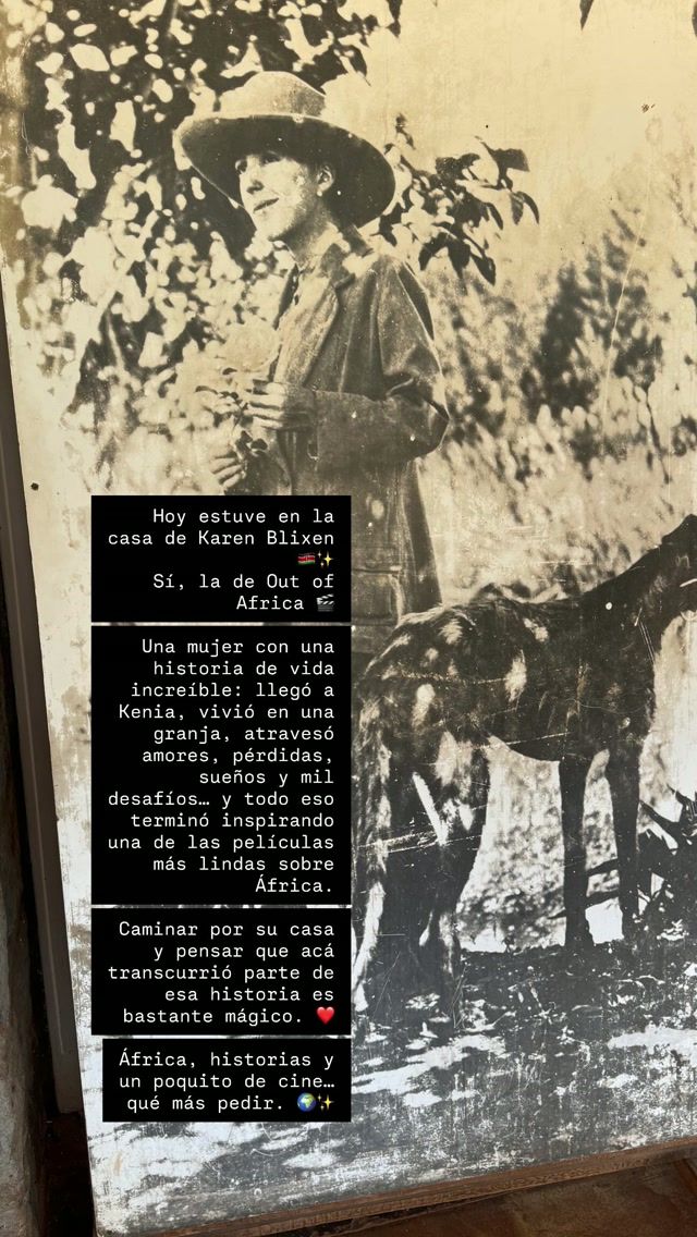 Anamá Ferreira en África