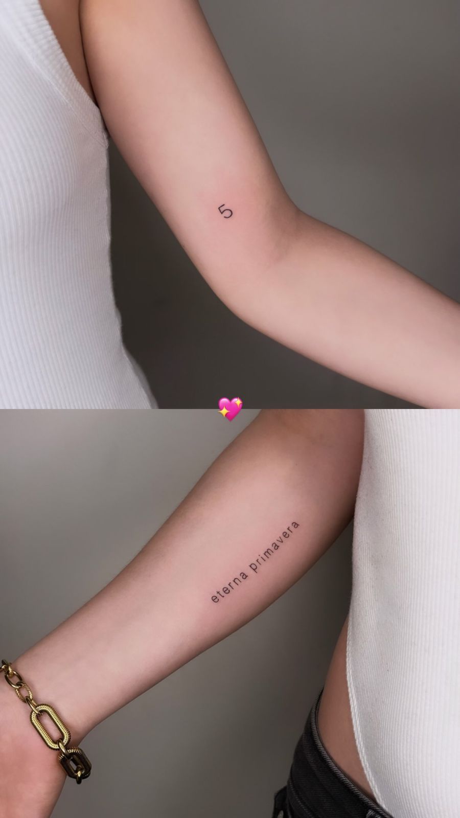 El nuevo tatuaje de Muna Pauls