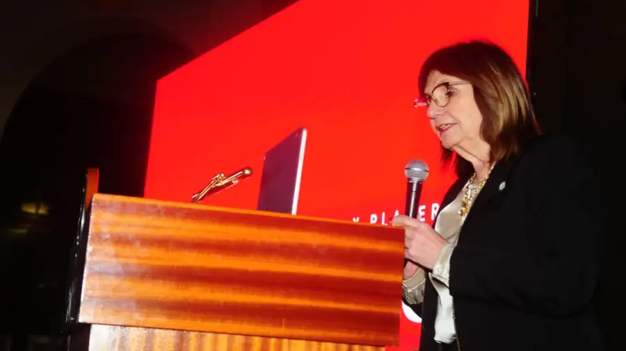 La senadora Patricia Bullrich, en los Premios Fortuna 2026