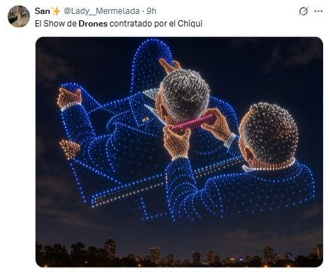 Memes del show de drones 
