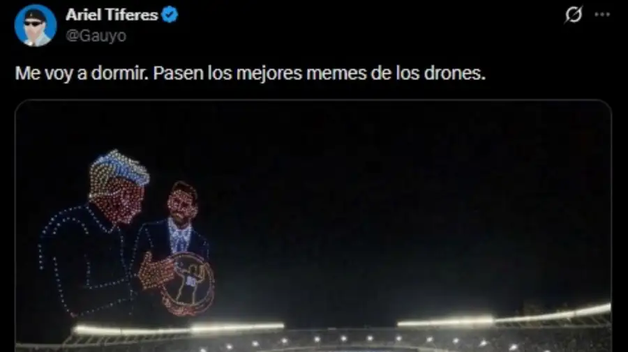 Memes drones de Messi