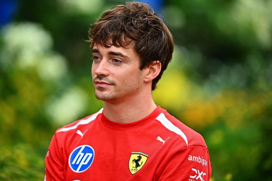 Charles Leclerc en Singapur