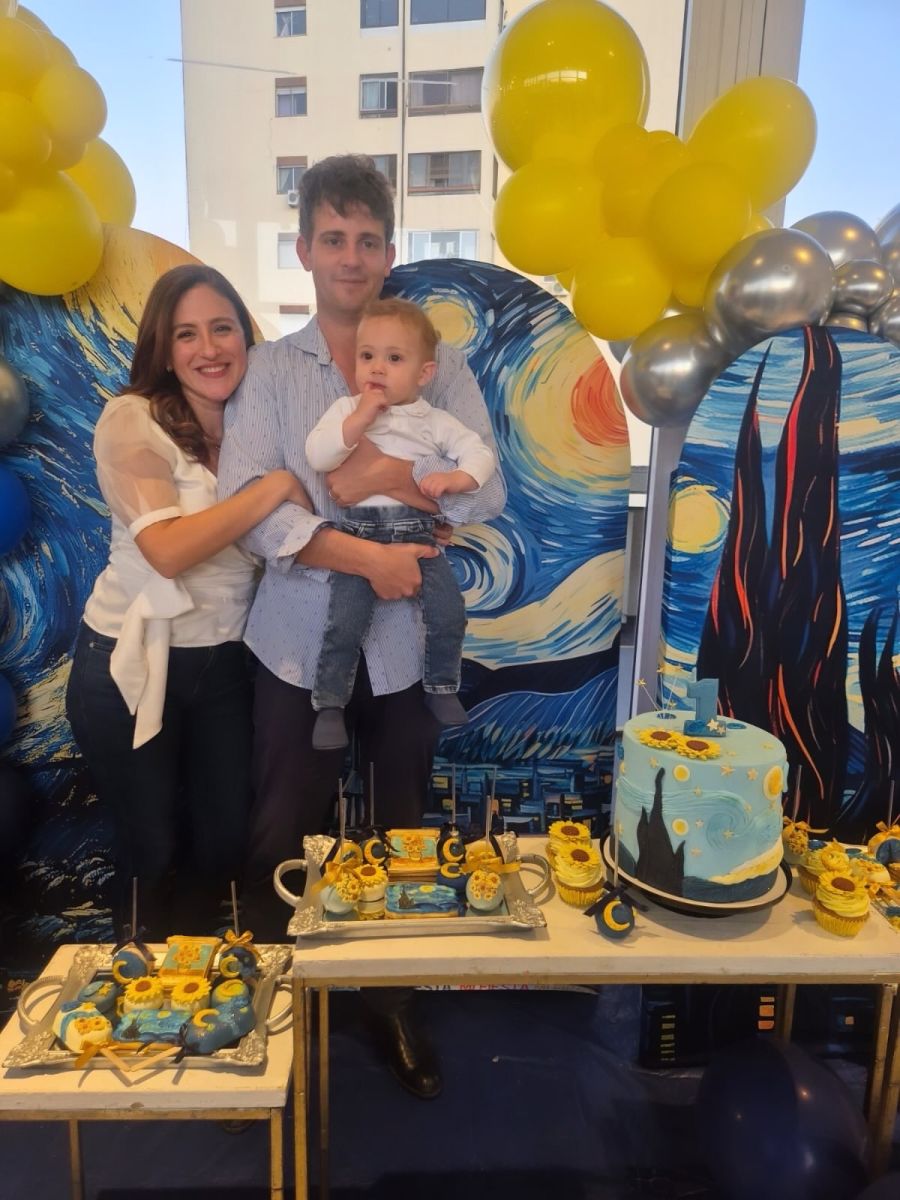 Cumpleaños hijo Carolina Amoroso