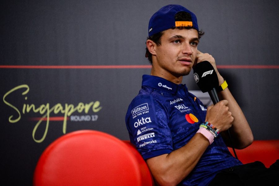 Lando Norris en Singapur