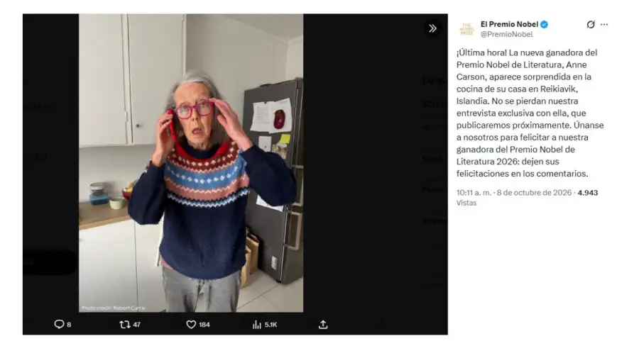 Posteo Premio Nobel