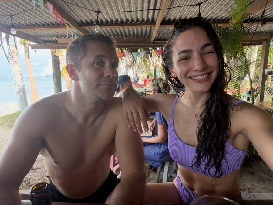 Thelma Fardín y Nico Riera en Panamá