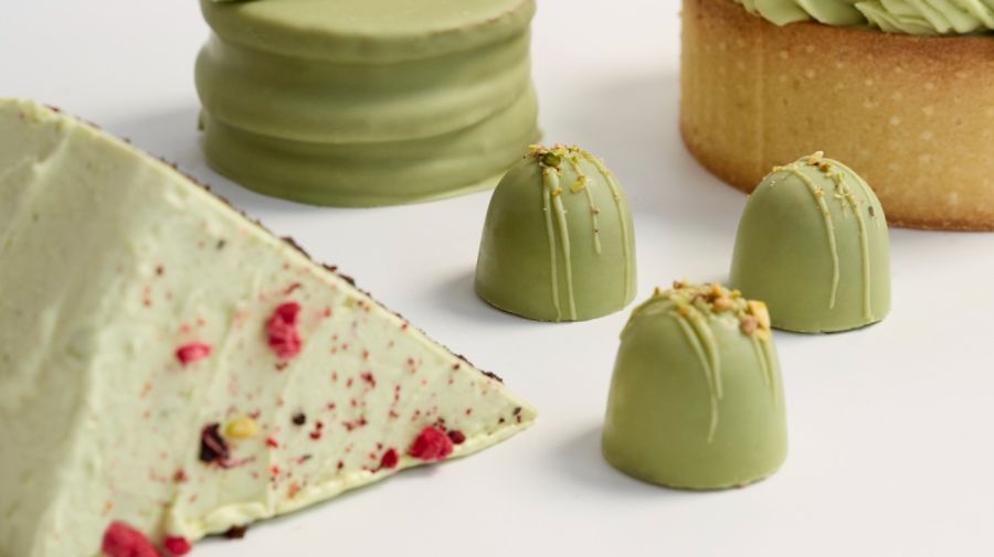 Dulces con pistacho