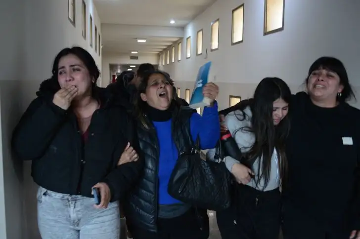 Familiares de Gustavo Herrera y Gabriela Pérez