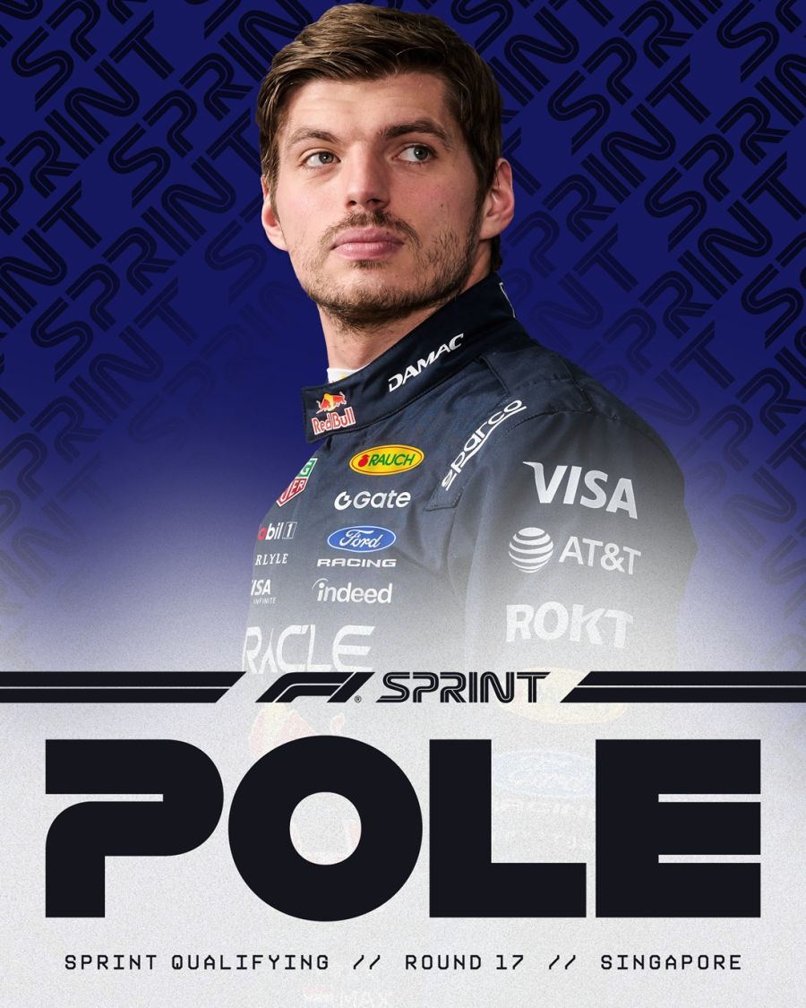 Max Verstappen pole