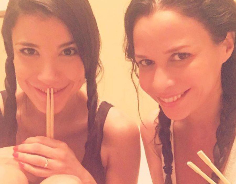 Andrea Rincon y Julieta Ortega