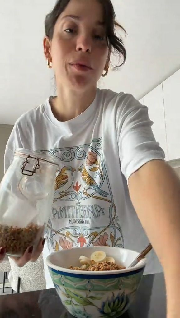 Cande Molfese mostró su nueva cocina