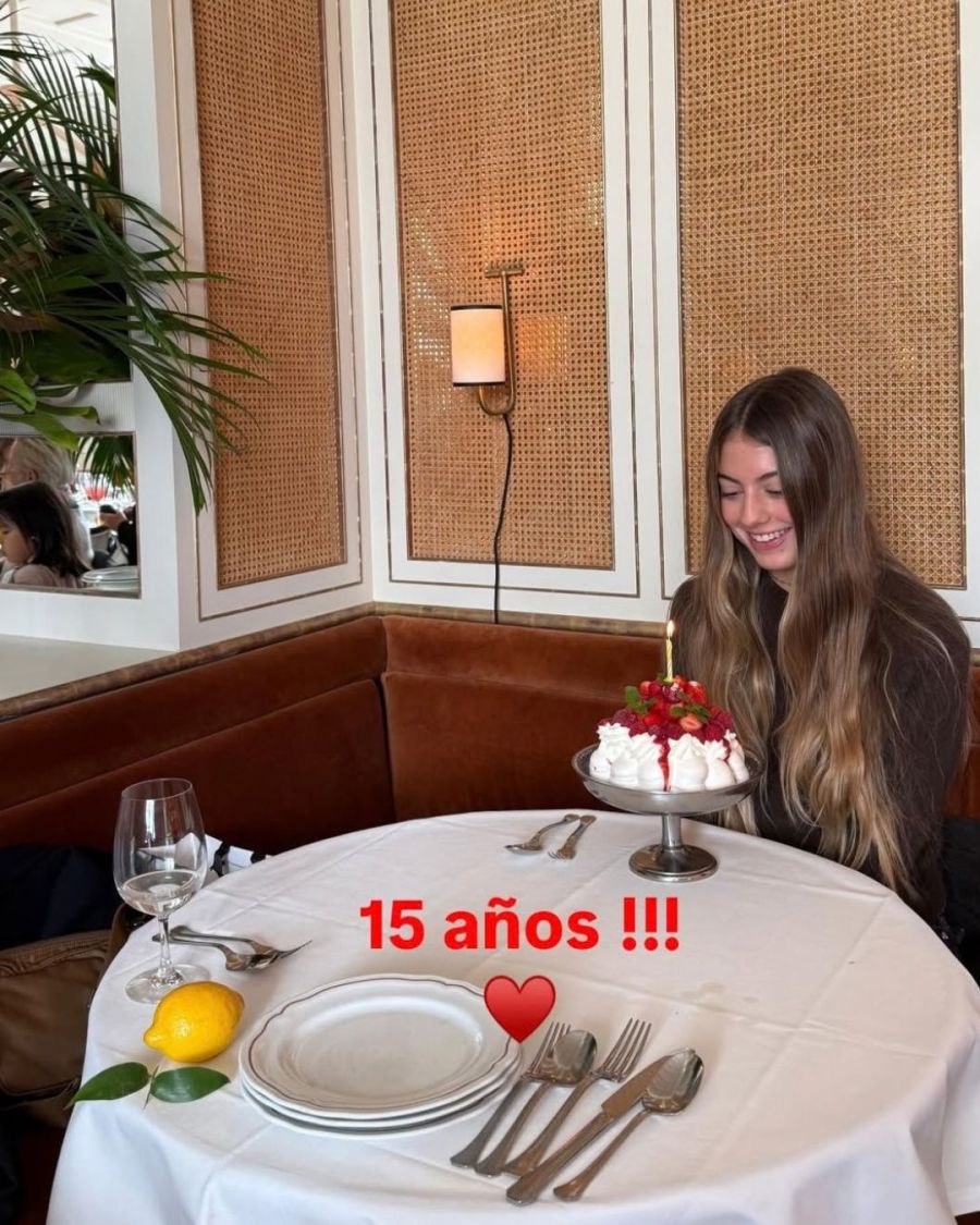 El cumpleaños de 15 de Antonia Macri en París